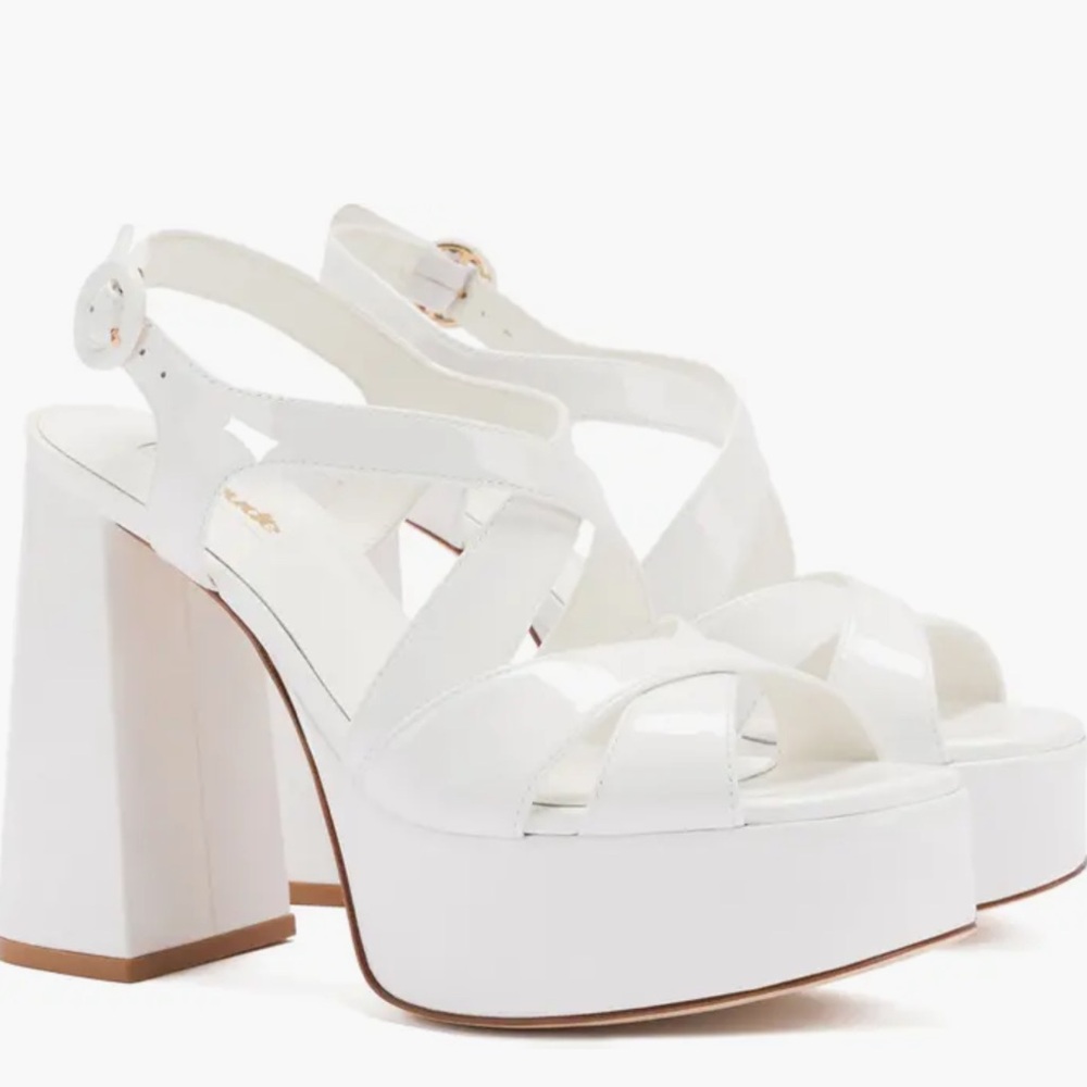 Larroudé Bee Ankle Strap Platform Sandals